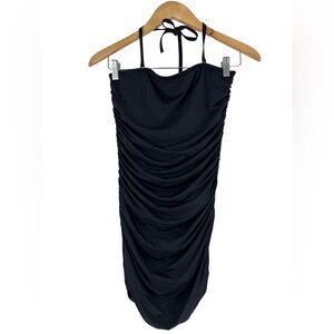 Victoria’s Secret Strapless Black One Piece Swimsuit Size Large